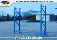 Raw Steel Industrial Metal Shelving , Retail Shelving Systems With Plywood Deck